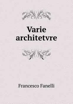 Paperback Varie architetvre [Italian] Book