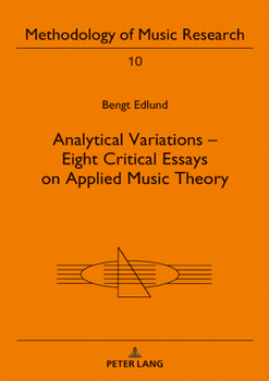 Hardcover Analytical Variations - Eight Critical Essays on Applied Music Theory Book