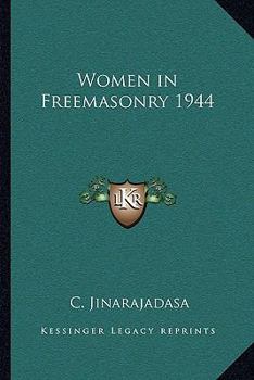 Paperback Women in Freemasonry 1944 Book