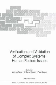 Paperback Verification and Validation of Complex Systems: Human Factors Issues Book