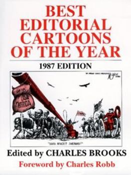 Paperback Best Editorial Cartoons of the Year: 1987 Edition Book