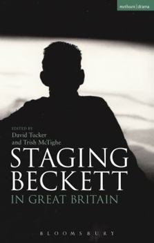 Paperback Staging Beckett in Great Britain Book