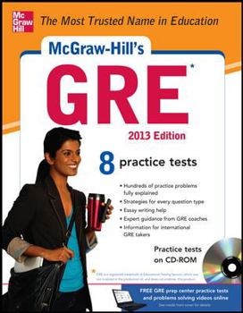 Paperback McGraw-Hill's GRE: Graduate Record Examination General Test [With CDROM] Book