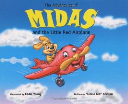 Hardcover The Adventures of Midas and the Little Red Airplane Book