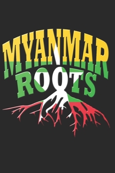Paperback Myanmar Notebook: Myanmar Notebook - college book - diary - journal - booklet - memo - composition book - 120 sheets - Dot Grid paper 6x Book