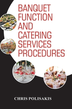 Hardcover Banquet Function and Catering Services Procedures Book