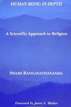 Paperback Human Being in Depth: A Scientific Approach to Religion Book