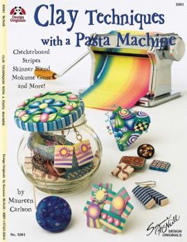 Paperback Clay Techniques with a Pasta Machine: Checkerboard, Stripes, Skinner Blend, Mokume Gane and More Book