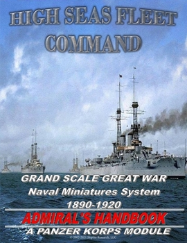 Paperback High Seas Fleet Command: World War 1 Naval Rules Book