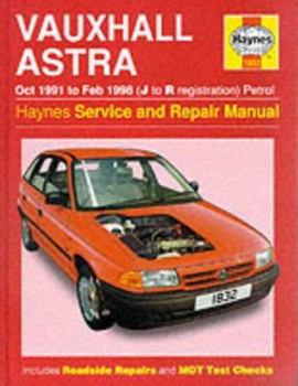 Hardcover Vauxhall Astra (91-98) Service Repair Manual Book