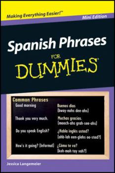 Paperback Spanish Phrases for Dummies Book