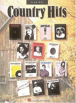 Paperback Country Hits - Clarinet Book