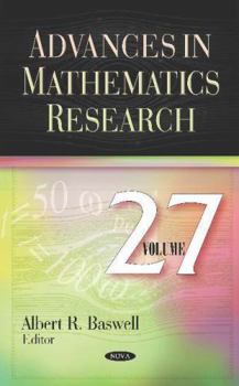 Hardcover Advances in Mathematics Research Book