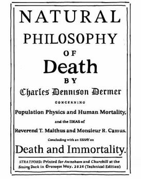 Paperback Natural Philosophy of Death: a study of human mortality Book