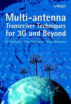 Hardcover Multi-Antenna Transceiver Techniques for 3g and Beyond Book