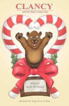 Paperback Clancy and His Magic Candy Cane Book