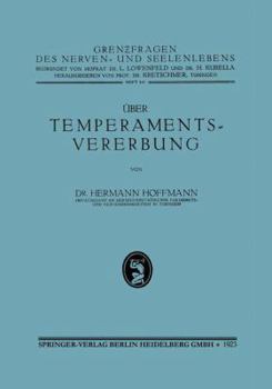 Paperback Über Temperamentsvererbung [German] Book