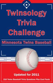 Paperback Twinsology Trivia Challenge: Minnesota Twins Baseball Book