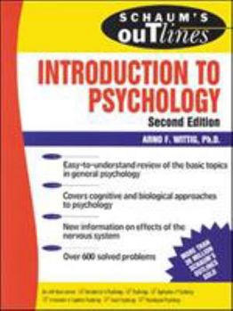 Paperback Schaum's Outline of Introduction to Psychology Book