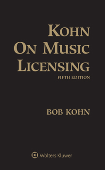 Hardcover Kohn on Music Licensing Book