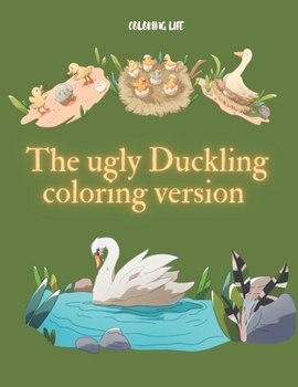Paperback The ugly Duckling coloring version: large print Book