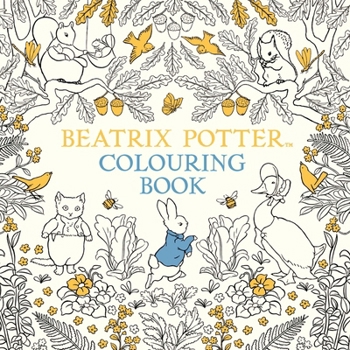 Paperback The Beatrix Potter Colouring Book