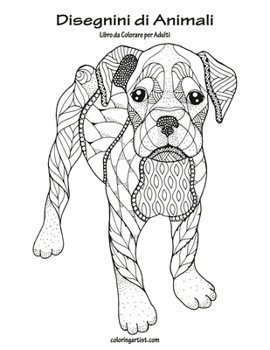 Paperback Disegnini di Animali Libro da Colorare per Adulti 1 [Italian] Book