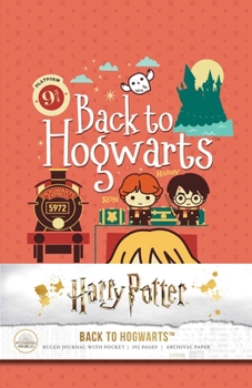 Hardcover Harry Potter: Back to Hogwarts Hardcover Ruled Journal Book