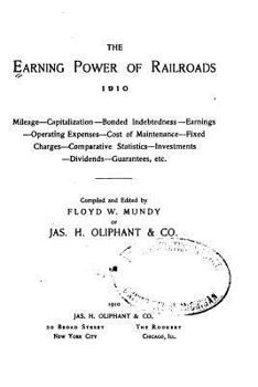 Paperback The Earning Power of Railroads Book
