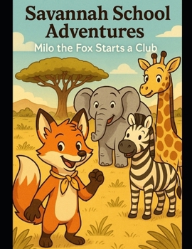 Savannah School Adventures: Milo the Fox Starts a Club (Kids books)