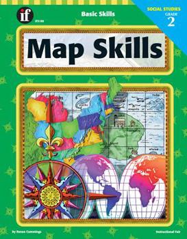 Paperback Map Skills, Grade 2 Book