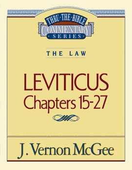 Paperback Thru the Bible Vol. 07: The Law (Leviticus 15-27): 7 Book