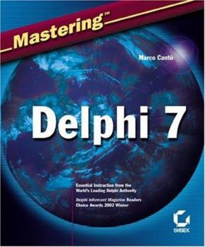 Paperback Mastering Delphi 7 Book
