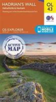 Map Hadrian's Wall: Haltwhistle & Hexham (OS Explorer Active) Book