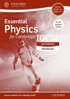 Paperback Essential Physics for Cambridge Igcserg Workbook Book