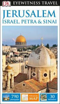 Paperback DK Eyewitness Travel Guide Jerusalem, Israel, Petra and Sinai Book