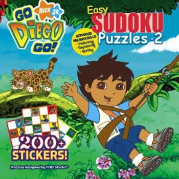 Paperback Easy Sudoku Puzzles #2 [With 200+ Stickers] Book