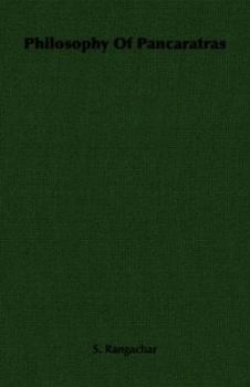 Paperback Philosophy Of Pancaratras Book