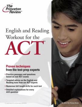 Paperback English and Reading Workout for the ACT (College Test Preparation) Book