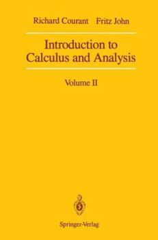 Hardcover Introduction to Calculus and Analysis: Volume II Book