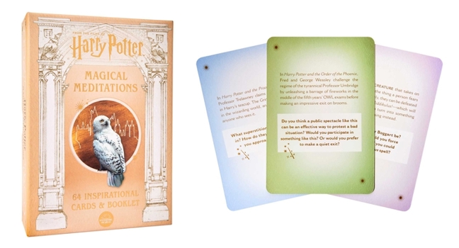 Cards Harry Potter: Magical Meditations: 64 Inspirational Cards Based on the Wizarding World (Harry Potter Inspiration, Gifts for Harry Potter Fans) Book