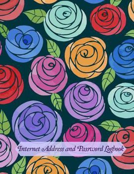 Paperback Internet Address and Password Logbook Book