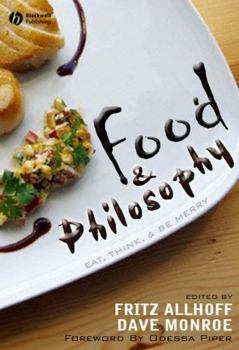 Paperback Food and Philosophy Book