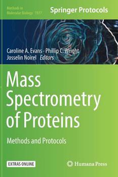 Hardcover Mass Spectrometry of Proteins: Methods and Protocols Book