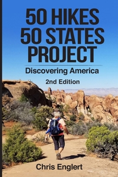 Paperback 50 Hikes. 50 States Project: Discovering America Book