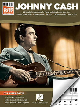 Paperback Johnny Cash - Super Easy Songbook Book