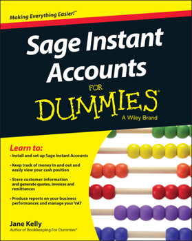 Paperback Sage Instant Accounts for Dummies Book