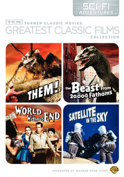 DVD TCM Greatest Classic Films: Sci-Fi Adventures Book