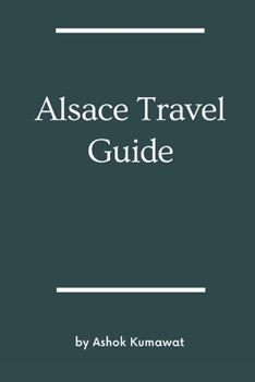 Paperback Alsace Travel Guide Book