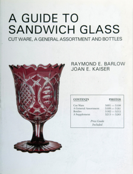 Paperback A Guide to Sandwich Glass: Cutware, a General Assortment Book